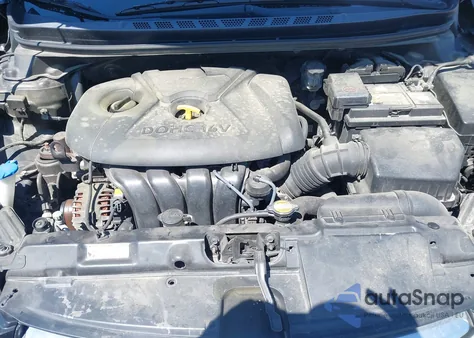 2011 Hyundai Elantra Gls из США, поврежденный, VIN 5NPDH4AE9BH049229